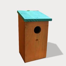 Wooden bird house,nest and cage size 12x 12x 23cm 06-0008 www.gmtpet.cn