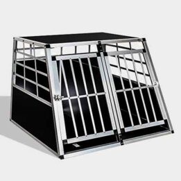 Aluminum Large Double Door Dog cage 65a 06-0773 www.gmtpet.cn