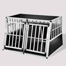 Large Double Door Dog cage With Separate board 06-0778 www.gmtpet.cn