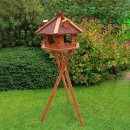 Wooden bird feeder Dia 57cm bird house 06-0979 www.gmtpet.cn