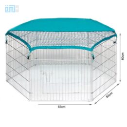 Large Playpen Large Size Folding Removable Stainless Steel Dog Cage Kennel 06-0112 www.gmtpet.cn
