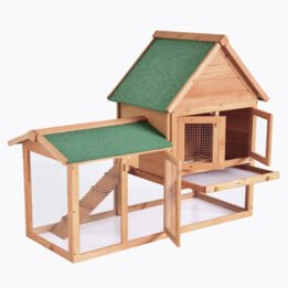 Big Wooden Rabbit House Hutch Cage Sale For Pets 06-0034 www.gmtpet.cn