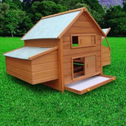Wooden pet house Double Layer Chicken Cages Large Hen House www.gmtpet.cn