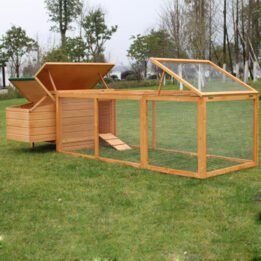 Factory Wholesale Wooden Chicken Cage Large Size Pet Hen House Cage www.gmtpet.cn