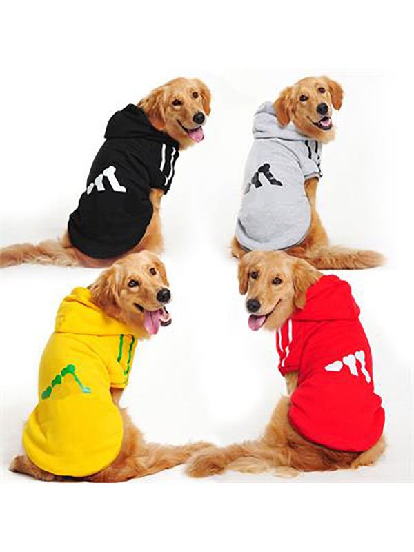 Фабрика домашних животных Оптовая дизайнерская хлопковая одежда XS-9XL Дешевая толстовка с капюшоном для собак 06-1361 www.gmtpet.cn