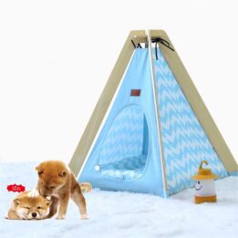 Animal Dog House Tent: OEM 100%Cotton Canvas Dog Cat Portable Washable Waterproof Small 06-0953 www.gmtpet.cn