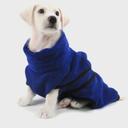 Pet Super Absorbent and Quick-drying Dog Bathrobe Pajamas Cat Dog Clothes Pet Supplies www.gmtpet.cn