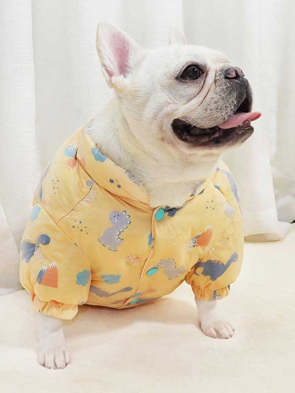 GMTPET French fighting cotton clothes French fighting winter clothes thickened a winter cute tiger fat dog short body bulldog clothes 107-222037 www.gmtpet.cn